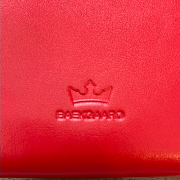 Red Leather Wallet - Picture 2 of 4